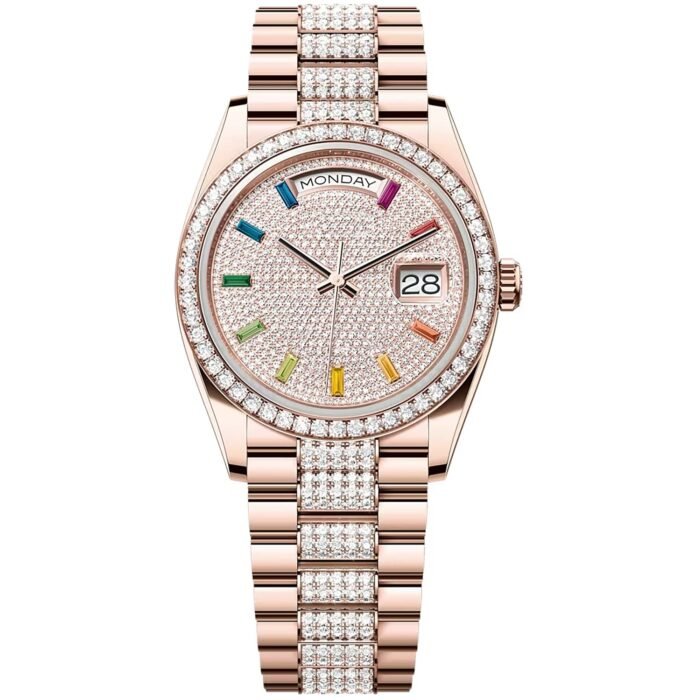CUSTOM LOGO WATCH M128345RBR 0043